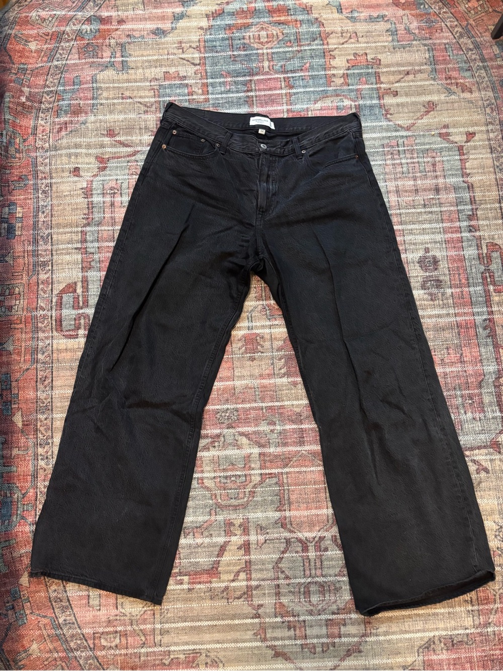 Abercrombie Ultra Loose Low Rise Jeans